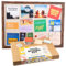 Vision Board Kit – Korktafel 38,9 x 27,9 cm mit 235 Visionboard-Bildern – Vision Board Zubehör für Frauen, Visualisieren, Traumbrett, Stimmungstafel und Collagenbuch