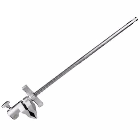 End Jaw Vise Clamp/Grip, with 5/8” Stud, Adjustable Aluminum Jaws, Steel Shaft End Pipe Grip Clamp, for Support Lighting Fixtures, Camera Rigs