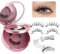 Cils Magnetique Avec Applicateur 2 Paires Réutilisable Faux Cils Magnetique Naturel Fluffy Pas De Colle Pour Les Yeux Cils Magnétiques Kit(806+H3)