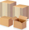 62 Stück kleine Faltkartons 10 x 10 x 15 cm Braun Versandkartons für Versand, E-Commerce, Geschenke, Kartons Versandkartons aus Wellpappe, Geschenkkartons aus Kraftpapier für die Lagerung bei Umzügen