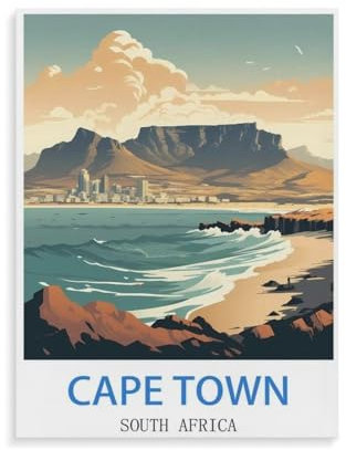 Kapstadt Südafrika,Puzzle 1000 Teile Papier Puzzle Erwachsene Kinder Lernspielzeug Familie Dekompressionsspiel(50x70cm)-O55