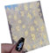 TELAIN Nagelsticker Set Mit 4 Blatt Metallic Schlange Motiven, Gold Und Silber Nagelkunst Sticker Für Einzigartiges Nageldesign, Selbstklebende Nagelaufkleber Für Natürliche Und Kunstnägel