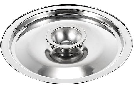 GRADENEVE Deckel Aus Edelstahl Mit Abzugsloch Für Töpfe Und Tassen Topfabdeckung Aus Edelstahl Langlebig Und Einfach Zu Reinigen