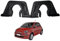 Generico Coppia Ganci rinforzati DX-SXsupporto mensola cappelliera Baule Compatibile con Fiat 500