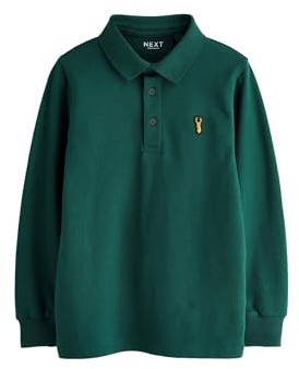 NEXT Jungen Standard Langärmeliges Polo-Shirt 98-176