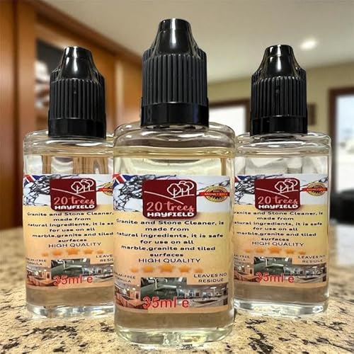 Granite & Quartz Worktop Cleaner 35ml - Cleans Dirt & Grease Natural Stone
