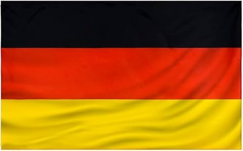Bandiera della Germania, 145 x 90 cm, nero rosso giallo. tedesco