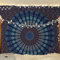 Bless International Indischer Hippie Bohemian Psychedelic Peacock Mandala Wandbehang Bettwäsche Tapisserie (Blue Green, Queen (213x288Inches) (215x230Cms))