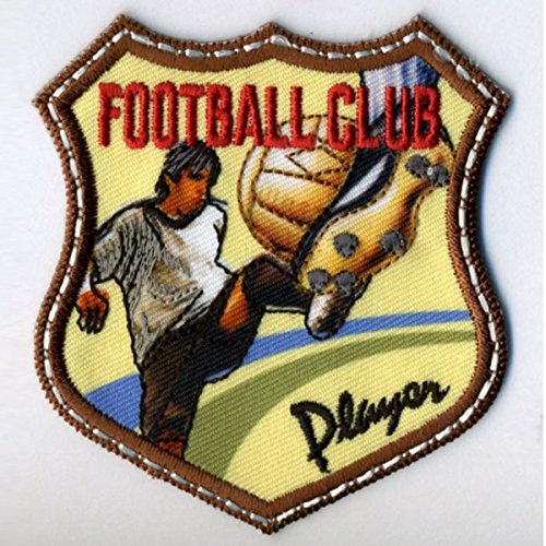 Thermo Badge La Mode Iron-On Patch Vintage Football Ball Club
