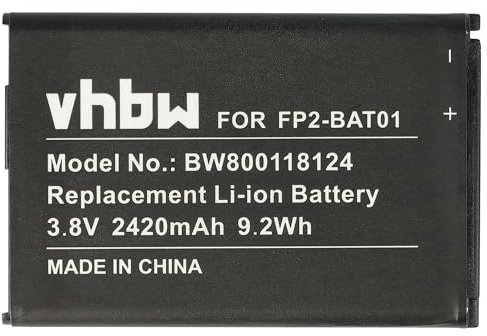 vhbw 1x Akku kompatibel mit Fairphone 2 Handy Smartphone Telefon (2420 mAh, 3,8 V, Li-Ion)