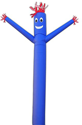 20ft Advertising Inflatable Tube Men Blow Up Giant Waving Arm Fly Puppet Christmas Decorative Signs For Business Store Party (No Blower)