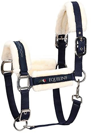Equiline Tom Halfter MIT LAMMFELL blau FS 2019, Eq19_FS_Gr.:COB