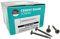 Viti autofilettanti per cemento, 4,2 x 42 mm, con rivestimento grigio, confezione da 200
