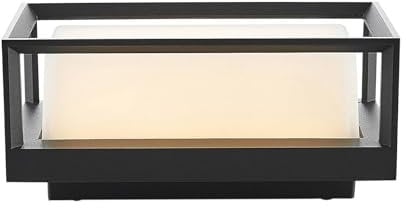 Arcchio LED Wandleuchte außen Ismera (Modern) in Alu aus Glas (1 flammig,) - Außenwandleuchten Wandlampe Led Außenlampe Outdoor für Außenwand/Hauswand Haus Terrasse & Balkon