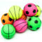 8 X 6cm Dog Balls Bright Dog Rubber Balls Sponge HIGH BOUNCE Floating Dog Toys for Boredom Sports Tennis Basketball Baseball Football Rolling Balls for dogs (8 BALLS)