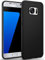 Verco Kompatibel mit Samsung Galaxy S7 Hülle, Matte Rückschale Schutzhülle für Samsung S7 Case Silikon Handyhülle - Schwarz