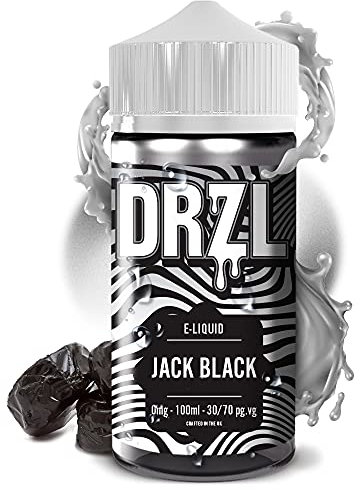 Premium Jack Black Flavour E Liquid 100ml **70/30 0mg** - Vape Juice, Sub Ohm Ecig, Shortfill for Vape Kits & Gifts (by Drzl)