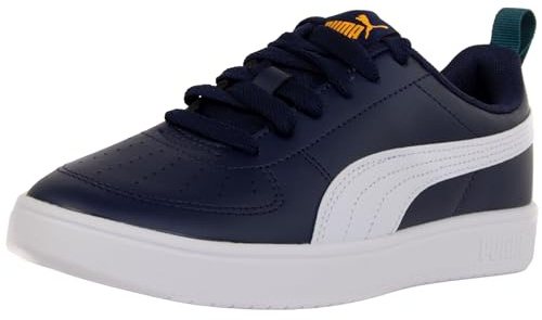 PUMA Unisex Rickie Jr Sneaker, Peacoat White,37 EU
