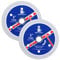 Super Thin Diamond Porcelain Cutting Disc with X Teeth,BRSCHNITT 2pcs 75mm x Arbor 10mm Diamond Cutting Disc for Dry/Wet Cutting Porcelain Tile Ceramic Marble Granite