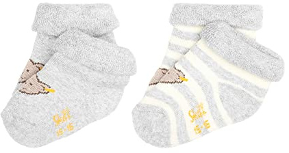 Steiff Unisex Baby Multipack Sneaker Socken 2er Pack GOTS