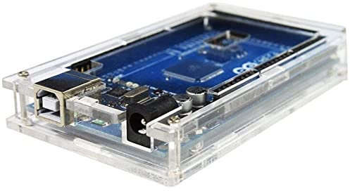 Fasizi Custodia in acrilico trasparente per Arduino Mega R3 2560