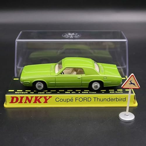 Atlas Dinky Toys Ref 1419 1/43 für Coupe Ford Thunderbird Druckguss Modellauto Limited Edition Kollektion grün
