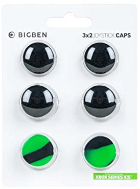 Pack de 6 grips texturés en silicone pour joystick de manettes officielles Xbox. Hauteurs différentes pour s'adapter à tous les profils de jeu