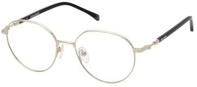 Zadig & Voltaire PANTOS Edelstahl Brillen in Shiny Total Rose Gold für Damen, Brille mit Sehstärke, optional mit Sonnenbrillen tönung oder Blaulichtfilter (Modell VZV351)