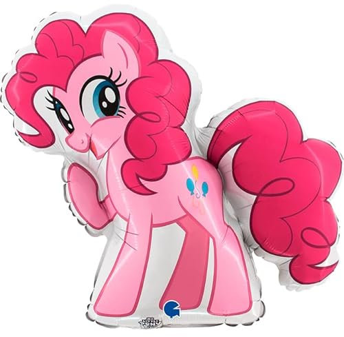 Toyland® 26-Zoll-Folienballon in Pinkie Pie-Form – My Little Pony-Partydekorationen für Kinder