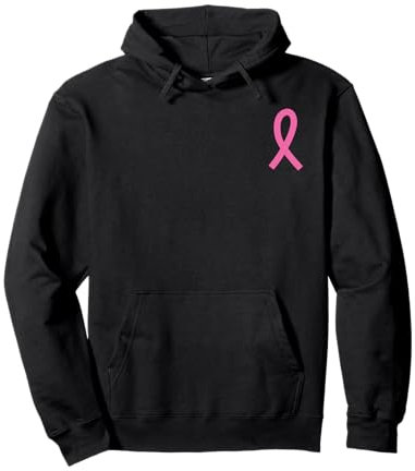 Cadeau Octobre Ruban Rose Soutien Cancer Du Sein Sweat à Capuche