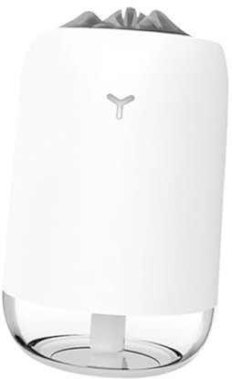 Amosfun Mini Humidifier Air Cleaners for Home Small Air Purifier Rainbow Machine Airpleasure Purifier Air Washer Auto Air Purifier Rainbow Humidifier Office White Silica Gel Spray Filter