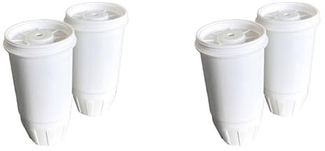 TsoLay Filtros de Agua de Repuesto para Jarras Y Dispensadores, de Filtración para ZERO WATER (Paquete de 4)