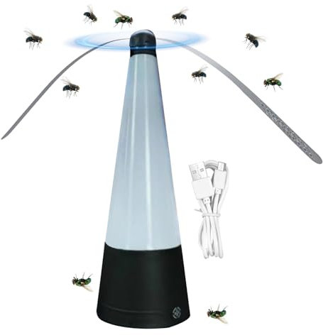 Ventilateur à mouche, ventilateur à mouche de table - Ventilateur alimentaire rechargeable,Ventilateurs répulsifs contre les mouches pour l'intérieur et l'extérieur, ventilateurs alimentaires avec lum