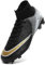 Unitysow Fußballschuhe Herren Outdoor High Top Spike Cleats Fußball Stiefel Professionelle Athletics Trainingsschuhe,T2462 Schwarz,EU42
