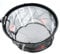 ZONADAH Telescope Fishing Landing Net Foldable Replacement Net Head Diameter 30cm depth 18cm Detachable Fishing Net Freshwater for Outdoor Rock Fishing Black