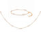 Mary & Jules Schmuckset Perlenkette und Perlenarmband Rosegold Damen aus 925 Sterling Silber und Süßwasserperlen, vergoldet, aus recyceltem Silber, Set mit Kette und Armband