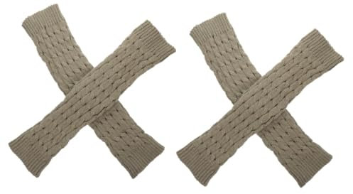 Healeved 2paare Lange Woll-beinwärmer Für Damen Flauschige Kniestrümpfe Warm Und Stylish Herbst Winter Für Kalte Tage Und Modische Outfits