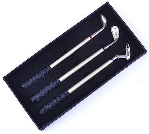 SEWACC Kugelschreiber-set 3-teilig Stilvolles Stift- Aus Aluminiumlegierung Für Golf-enthusiasten