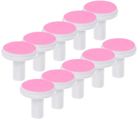 Beaupretty 24pcs Nail File Replacement Pads for Electric Nail Trimmer Sturdy Grinding Heads for Adult Home Professional Use