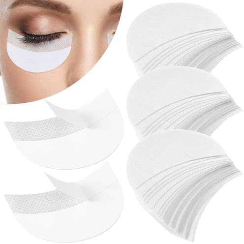 150 Stk Lidschatten Protector Pads Lidschatten Pads Lidschattenschild Patches Lidschatte Schablonen Wimpernverlängerungspads Augen Make-up-Tools zur Verhinderung von Wimpernverlängerung Tönung Lippen
