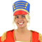 I LOVE FANCY DRESS SPIELZEUG MÄUSEKÖNIG +SOLDATIN HÜTE. DER NUSSKNACKER/MÄUSEKÖNIG. IN BLAU/GOLD. DER HUT HAT DEN UNGEFÄHREN DURCHMESSER VON 59/60CM. 6 HÜTE