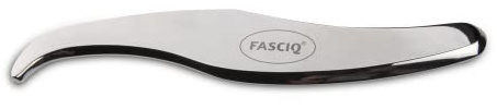 Fasciq | IASTM Massage Tool Mustache | Instrument Assisted Soft Tissue Release & Mobilization | Chirurgischer rostfreier Edelstahl | Erforderlich für Myofaszial, Narben und Tiefe tissue massage
