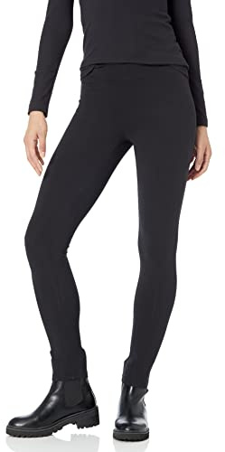 Amazon Essentials Women's Soft Leggings, Black, Large