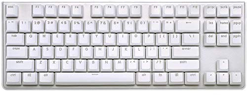 G.SKILL Clavier mécanique professionnel Tenkeyless USB KM360, Cherry MX Red, ABS, double injection (blanc)