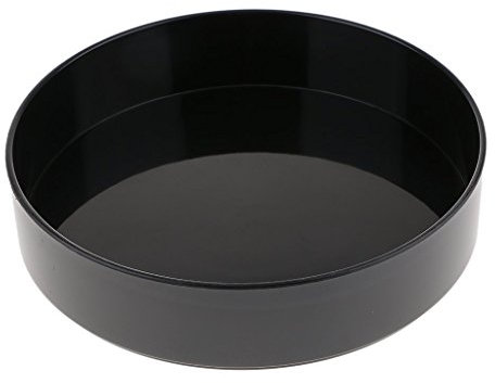 Suiban Ikeban, runder Behälter, Bonsai-Topf, Kunststoff, 28 cm, Schwarz