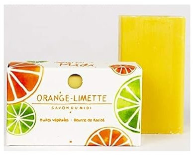 3 x 100 g +++ Savon du Midi Karité-Seife +++ neuer Duft orange-limette +++ Limited Edition+++ € 25,00/kg