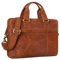 STILORD 'Andrew' Vintage Business Ledertasche Klassische Aktentasche für Herren und Damen 13,3 Zoll Laptoptasche für Arbeit Büro Aufsteckbar, Farbe:maraska - braun
