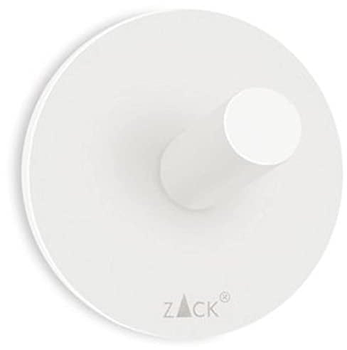 ZACK Edelstahl Handtuchhaken DUPLO Wandhaken Haken weiß 40155