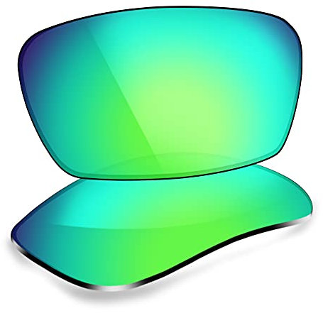 ThunderClap POLARISED Ersatzgläser für Oakley Square Whisker Sonnenbrille - Laube Grün