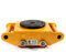 Schwerlastrolle Gelb Transportfahrwerk 6 Ton Transportrollen Industrieroller Panzerrollen Roller 360 ° Drehung 6T/13200lb